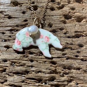 Bear Necklace and Earrings